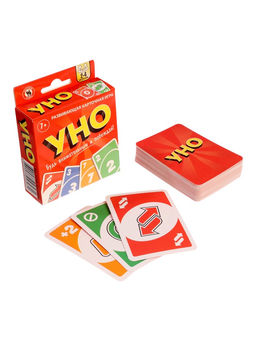 Настольная игра Русский стиль Уно классическое, 52 карточки