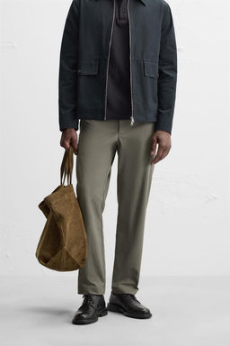 QUICK DRY CHINO TROUSERS - Zara фото 22