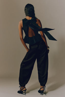 Pantal?n barrel con efecto arrugado - H&m фото 8