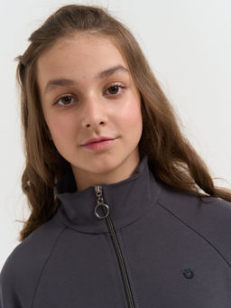 Костюм спортивный Темно-серый 7+ - Bungly фото 17