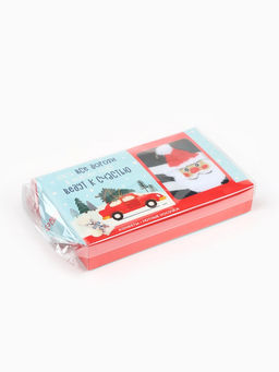 Подарочный набор новогодний Все дороги в новом году ведут к счастью: конфеты, носки