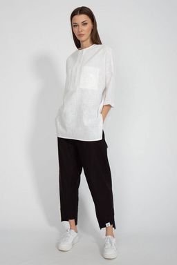 Льняная рубашка 4081 - Kivviwear фото 3