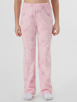 Комплект для девочек розовый с надписью Cute bunny - Mark formelle фото 5