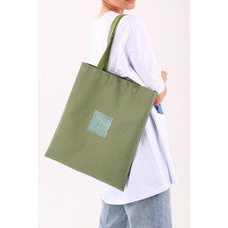 Сумка с голографической нашивкой NO PLASTIC - Nazamok фото 10