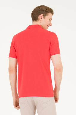 Erkek K_rm_z_ Basic Polo Yaka Ti__rt