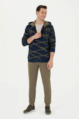 Мужской темно-синий вязаный кардиган Неожиданная скидка в корзине - U.s. polo assn фото 4