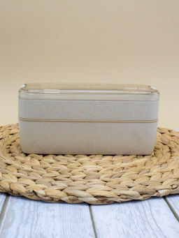 Ланчбокс "Convenient", white, 2 яруса (750 мл)