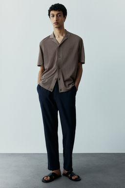 Camisa resort de punto Regular Fit