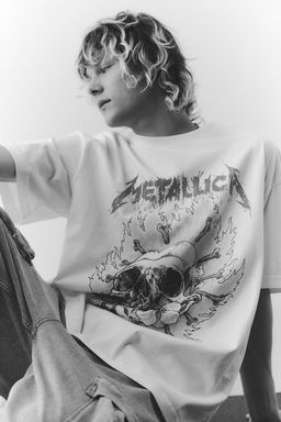 Camiseta estampada de estilo vintage Loose Fit - H&m фото 2