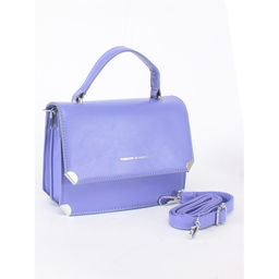 Сумка женская искусственная кожа Ch&K-8659, 2отд, плечевой ремень, сирень 255069