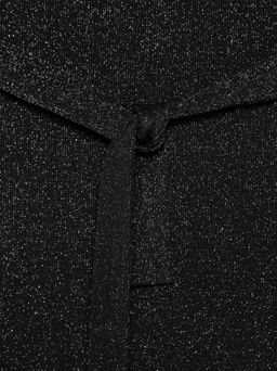 CONTE Прилегающее платье из мерцающей вискозы с кружевом LPL 1159 black-silver black-silver