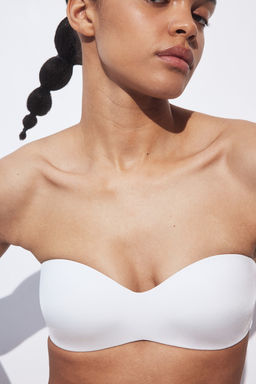 Sujetador bandeau de microfibra con acolchado - H&m фото 2