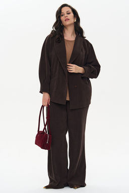 Лонгслив Брау коричневый - Intikoma фото 2