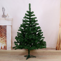 Искусственная ёлка Max Christmas «Нормандия», 120 см, d нижнего яруса 90 см, ветки ПВХ отгибаются