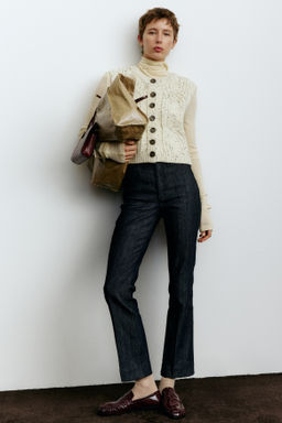 Flared High Ankle Jeans - H&m фото 3