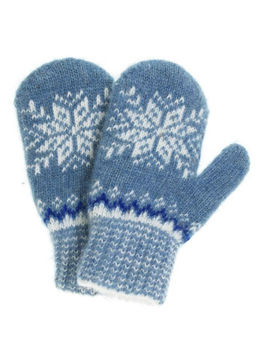 Варежки детские "Снежинка" 3 цвета 0608-29
