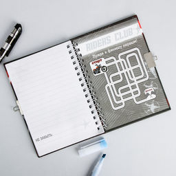 Записная книжка на замочке Любитель скорости,А6, 50 листов. - Artfox фото 4