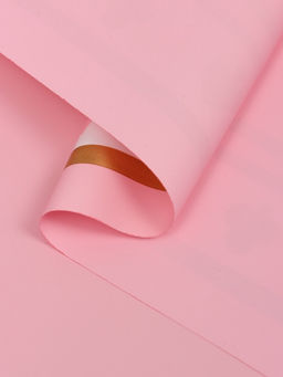 Цена за 20 шт. Пленка флористическая для цветов и букетов «Удача», розовая, 57×57 см