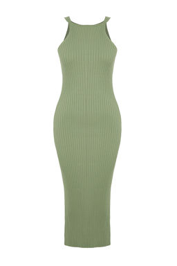 Mint 2li Midi Triko Basic H?rkal? Elbise TWOSS23EL00738