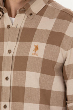 Мужская рубашка Lumberjack кокосового цвета - U.s. polo assn фото 7