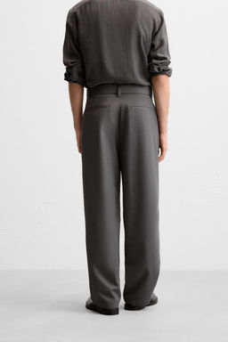 PLEATED TROUSERS WITH BELT - Zara фото 22