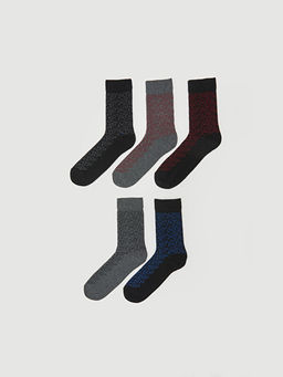 Desenli Erkek Soket ?orap 5li