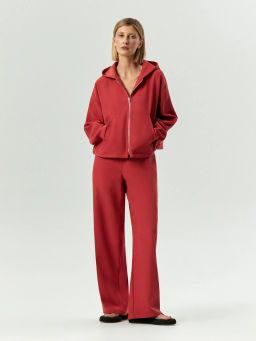 Emka / Брюки прямого кроя из трикотажа