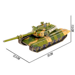 Конструктор 3D картонный «Танк»