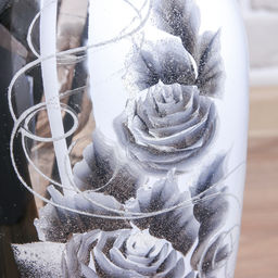 Ваза для цветов «Скарлет», 14×17×49 см, стекло