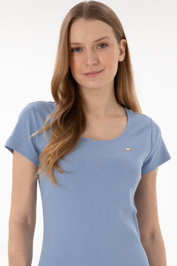 Kad_n Mavi _rme Elbise Sepette S_rpriz _ndirim - U.s. polo assn фото 2