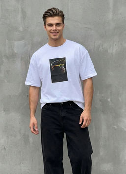 KM1857 Футболка БЕЛЫЙ