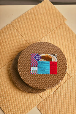 Коржи (ТТ047.10) КРУГ для торта без начинки вес 120 г (Торреро)