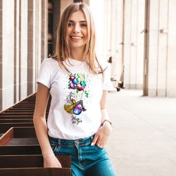 Эксклюзивная футболка Yana Pletneva упаковка плотный Zip пакет!  фото 2