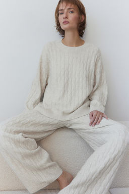 Jersey en punto trenzado - H&m фото 2