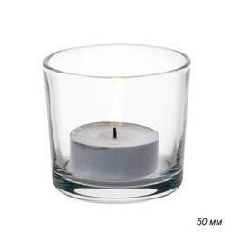 Подсвечник 55 мм Алания / 54119SLB /уп 24 /