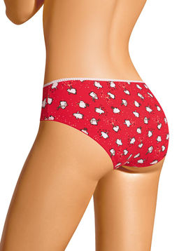 Трусы женские бикини Новогоднее чудо