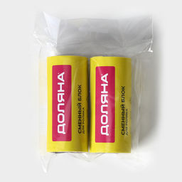 Цена за 3 шт. Сменный блок для ролика Доляна, 2 шт. по 20 листов