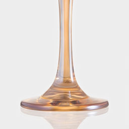 Бокал для вина «Кьянти», 400 мл, 8.5×22 см, стекло, золотистый