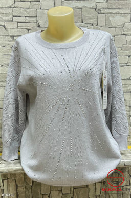 Свитер женский со стразами