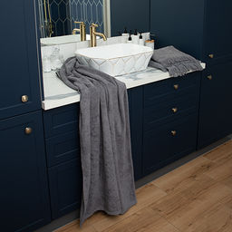 Набор махровых полотенец GINZA 2 шт. (50х90 - 1 шт., 70х140 - 1шт.), 100% хлопок, 450 гр./кв.м., Кэмел - Традиция фото 72