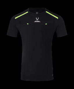 Футболка судейская JOGEL DIVISION PerFormDRY Referee Tee, черный  фото 2
