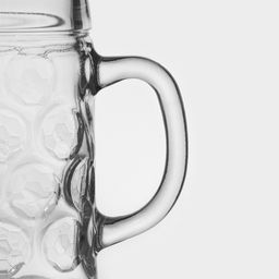 Пивная кружка Paşabahçe Pub, 590 мл, стекло, прозрачная