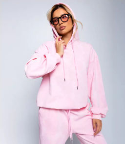 Костюм #КТ809 (3), розовый