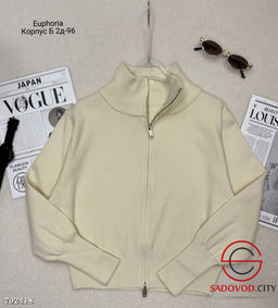 Кофта женская на молнии - Bruno фото 4