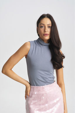 Топ-водолазка из вискозы Grey - Erist store фото 4