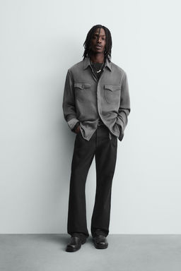 FLUID SHIRT WITH POCKETS