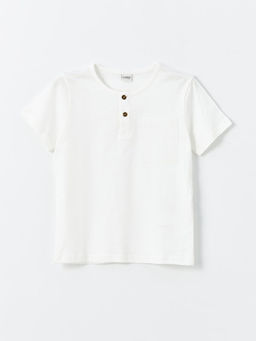 Bisiklet Yaka Basic K?sa Kollu Erkek ?ocuk Ti??rt