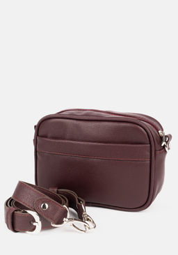 L-Craft Бордовая сумка через плечо №1634