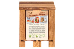 Подставка для чайных пакетиков 17*10,5*20 см со съемной крышкой (вертикальная)