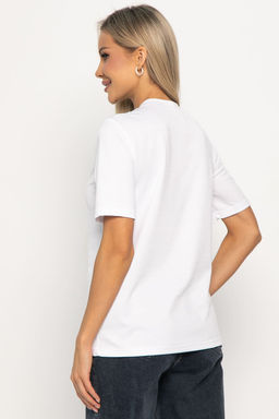 Футболка базовая (белая) Б14943-10М - Lt collection фото 3